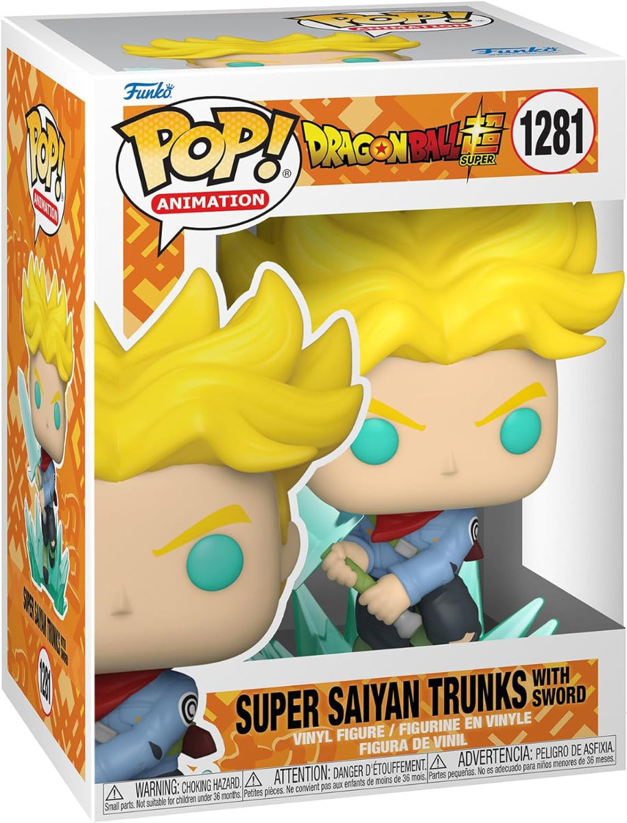 Buy Funko Pop Animation Dragon Ball Super Super Saiyan Trunks with Sword | Yallatoys.com
