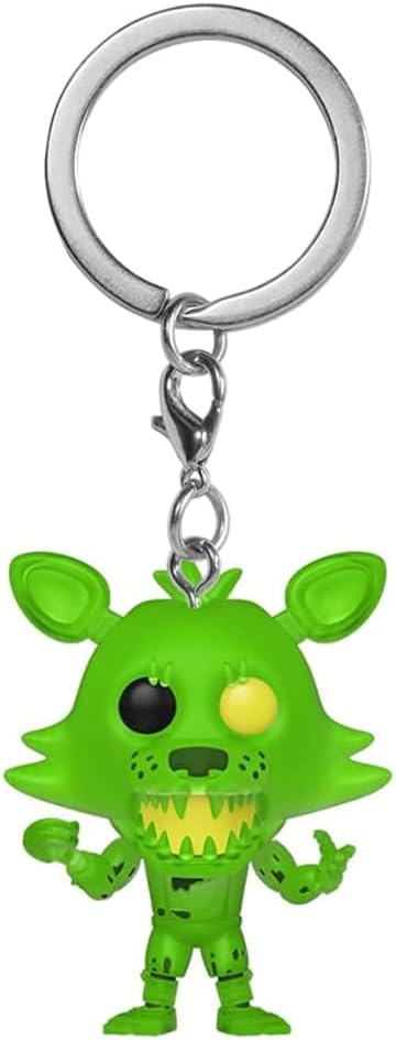 Buy Funko Pop Five Nights at Freddys Radioactive Foxy Keychain | Yallatoys.com