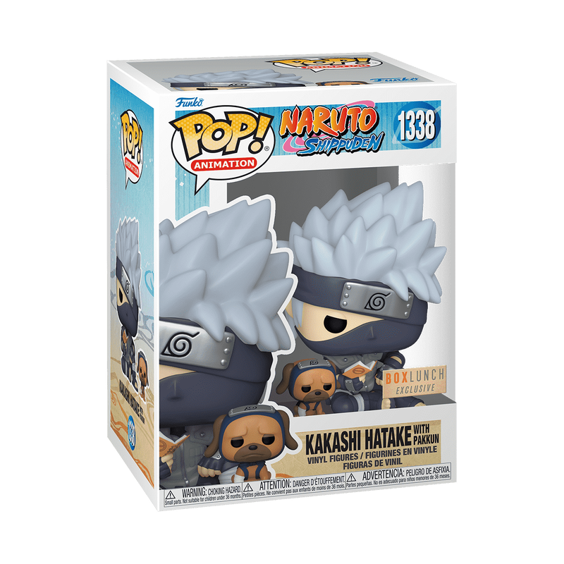 Buy Funko Pop Animation Naruto Kakashi with Pakkun | Yallatoys.com