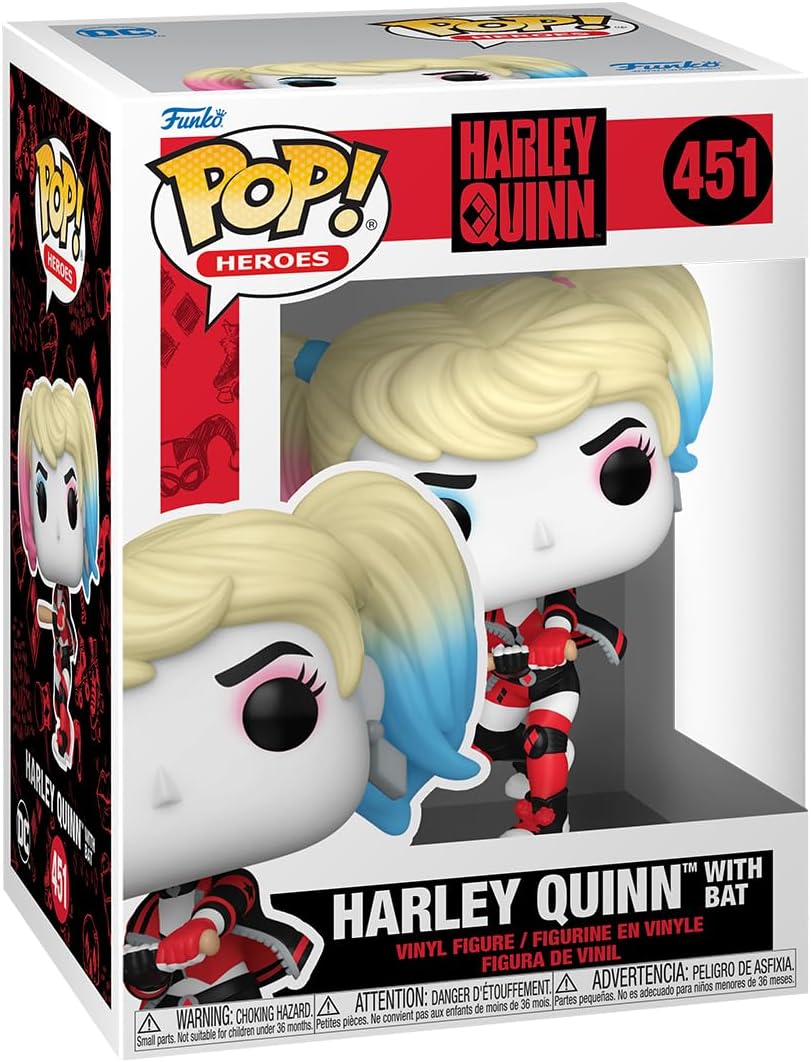 Buy Funko Pop Heroes DC Harley with Bat | Yallatoys.com