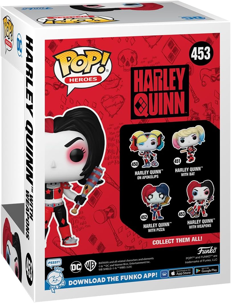 Buy Funko Pop Heroes DC Harley with Weapons | Yallatoys.com