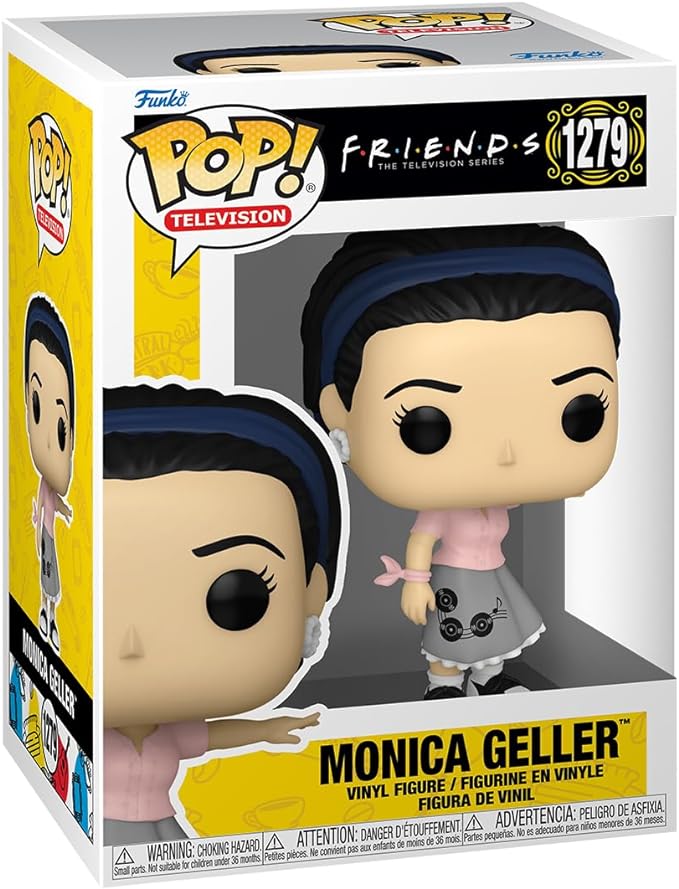Buy Funko Pop TV Friends Monica Geller as Waitress with Chase | Yallatoys.com