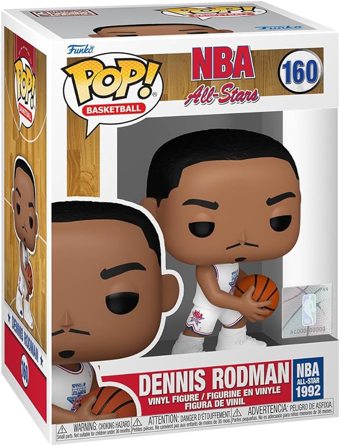 Buy Funko Pop Basketball NBA Legends Dennis Rodman 1992 | Yallatoys.com