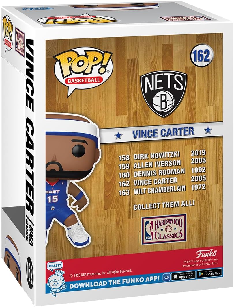 Buy Funko Pop Basketball NBA Legends Vince Carter 2005 | Yallatoys.com