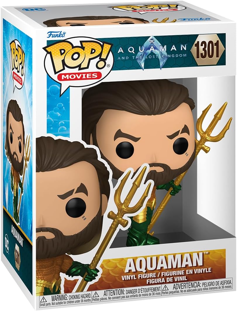 Buy Funko Pop Movies Aquaman and the Lost Kingdom Aquaman Hero Suit | Yallatoys.com