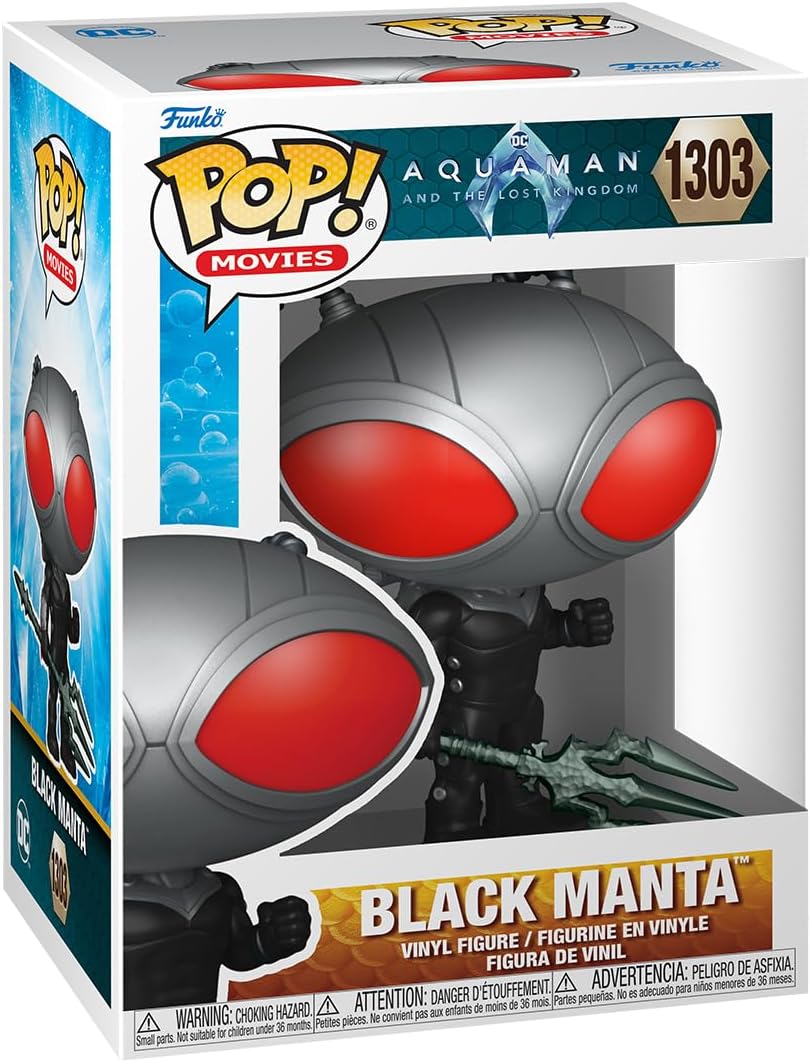 Buy Funko Pop Movies Aquaman and the Lost Kingdom Black Manta | Yallatoys.com