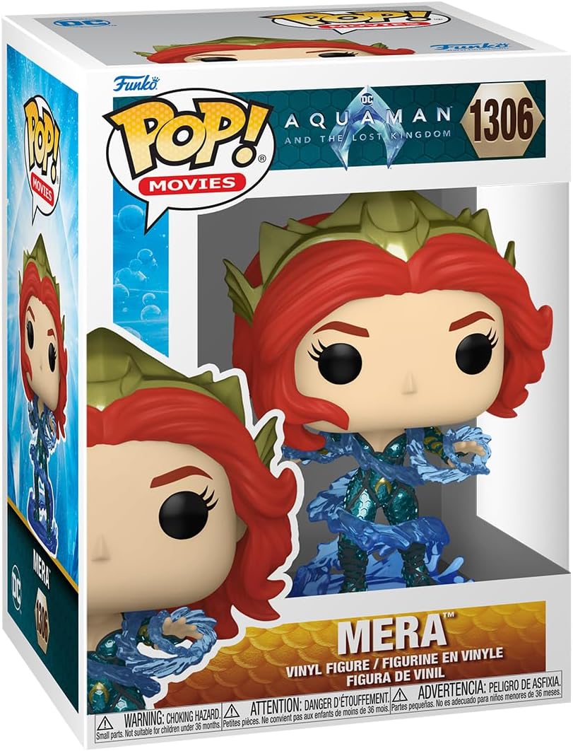 Buy Funko Pop Movies Aquaman and the Lost Kingdom Mera | Yallatoys.com