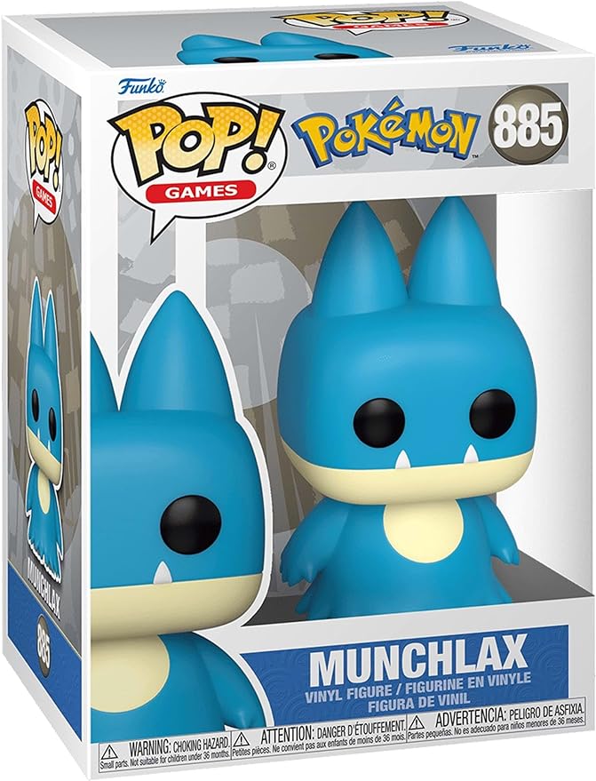 Buy Funko Pop Games Pokemon Munchlax | Yallatoys.com