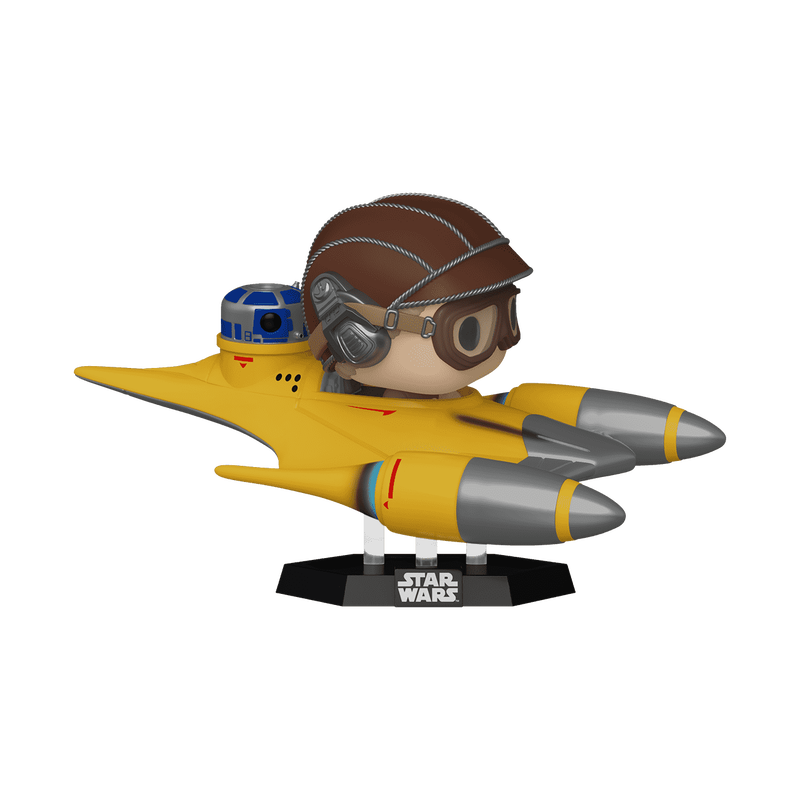 Buy Funko Pop Ride Super DLX Star Wars Anakin in Naboo Starfighter | Yallatoys.com