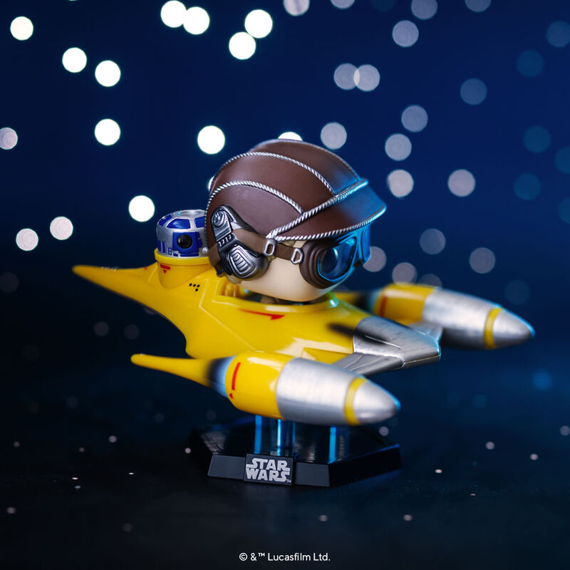 Buy Funko Pop Ride Super DLX Star Wars Anakin in Naboo Starfighter | Yallatoys.com