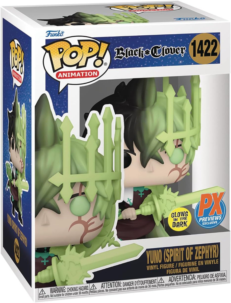 Buy Funko Pop Animation Black Clover Yuno Spirit of Zephy | Yallatoys.com