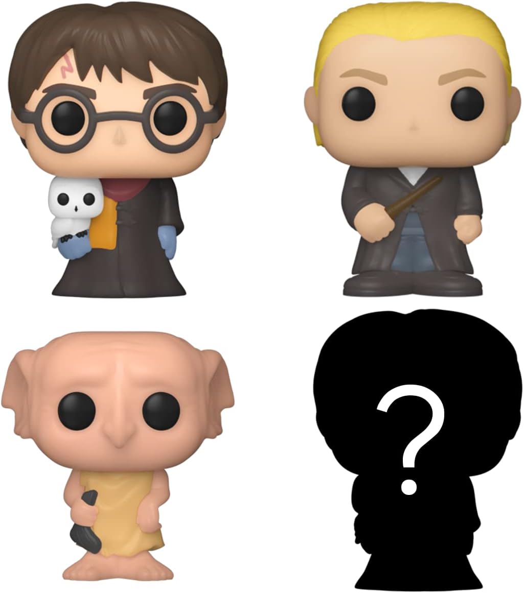 Buy Funko Pop Bitty Movies Harry Potter Harry in Robe with Scarf 4pack | Yallatoys.com