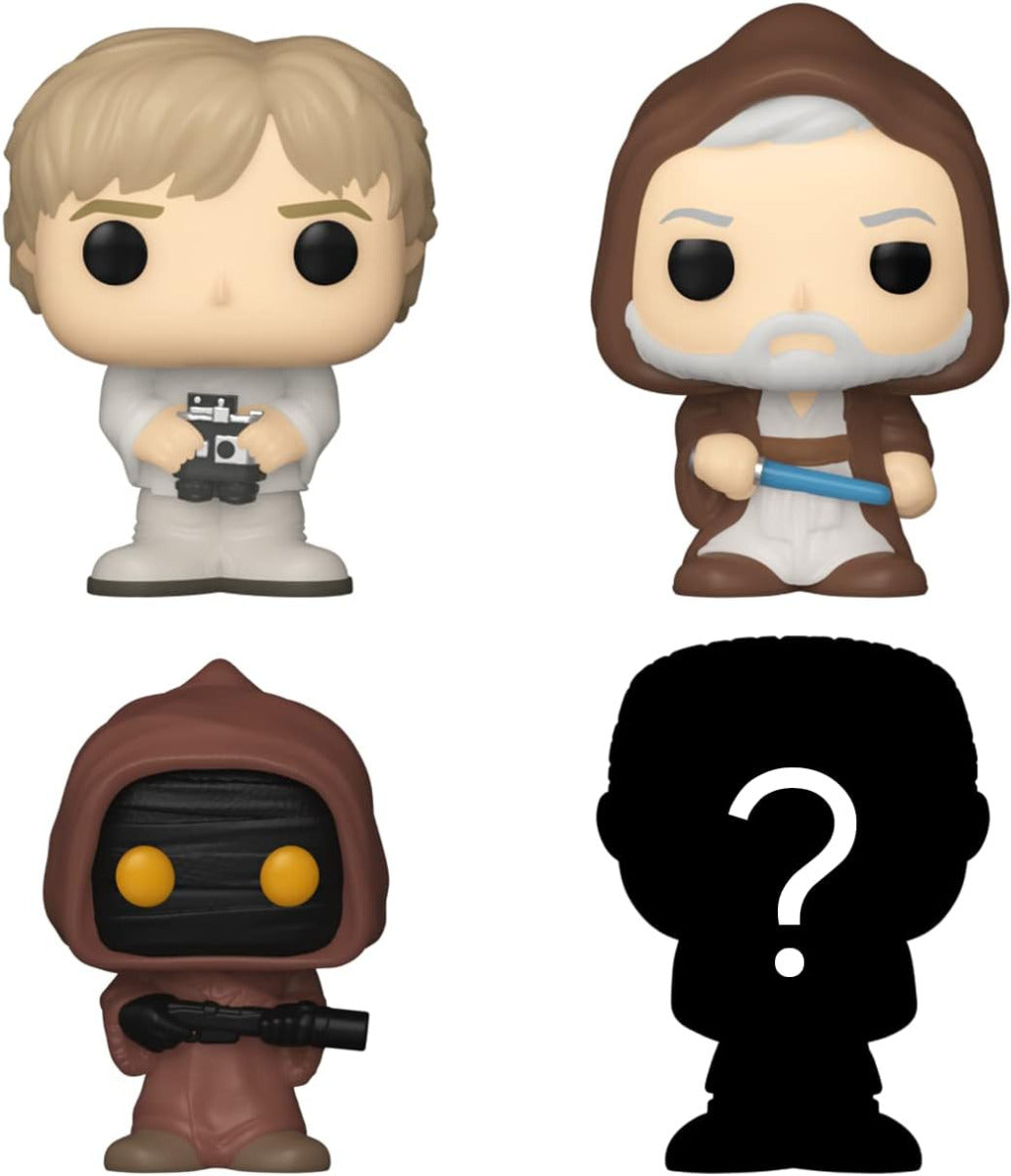 Buy Funko Pop Bitty Star Wars Luke 4pack | Yallatoys.com