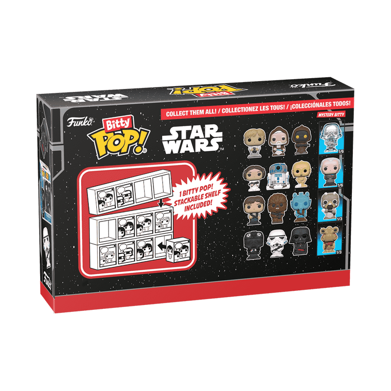 Buy Funko Pop Bitty Star Wars Luke 4pack | Yallatoys.com