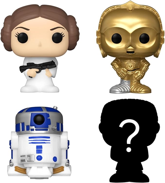 Buy Funko Pop Bitty Star Wars Leia 4pack | Yallatoys.com