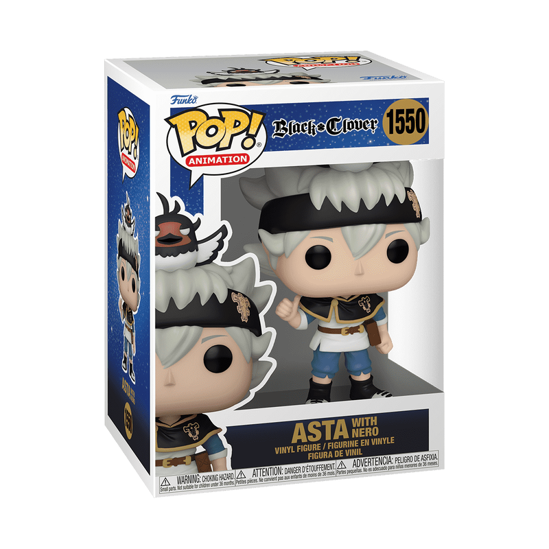 Buy Funko Pop Animation Black Clover Asta with Nero | Yallatoys.com