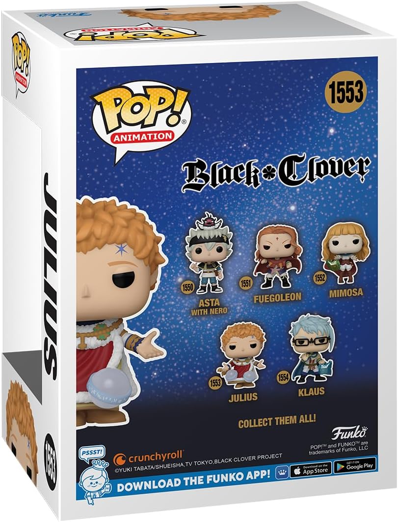 Buy Funko Pop Animation Black Clover Julius | Yallatoys.com