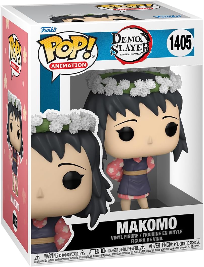 Buy Funko Pop Animation Demon Slayer Makomo Flower Head Dress | Yallatoys.com