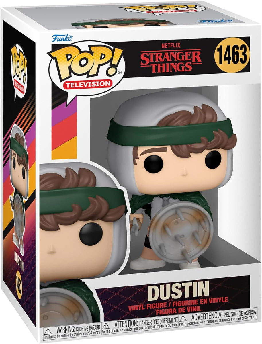 Buy Funko Pop Tv Stranger Things S4 Hunter Dustin with Shield | Yallatoys.com