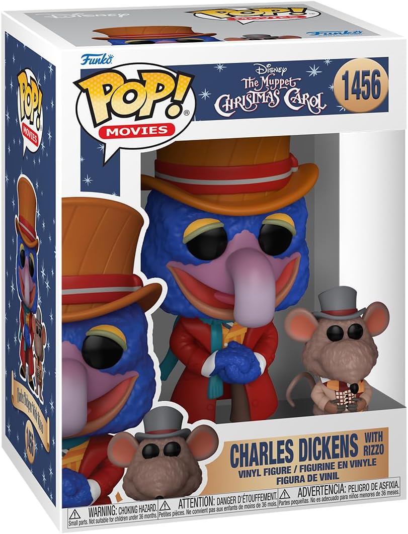 Buy Funko Pop Disney Muppets Christmas Carol Gonzo with Rizzo | Yallatoys.com