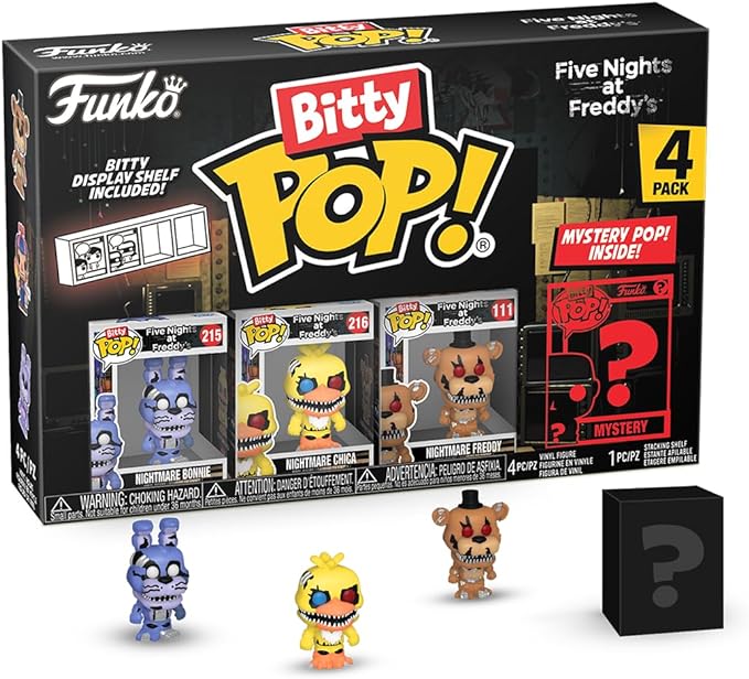 Buy Funko Bitty Pop Five Nights at Freddys Mini Collectible Toys 4 Pack Nightmare Bonnie (Sold Separately Subjected To Availability) | Yallatoys.com