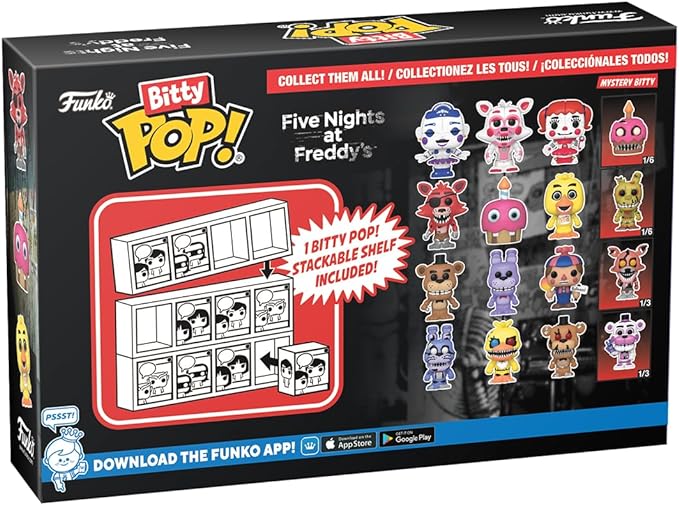 Buy Funko Bitty Pop Five Nights at Freddys Mini Collectible Toys 4 Pack Nightmare Bonnie (Sold Separately Subjected To Availability) | Yallatoys.com