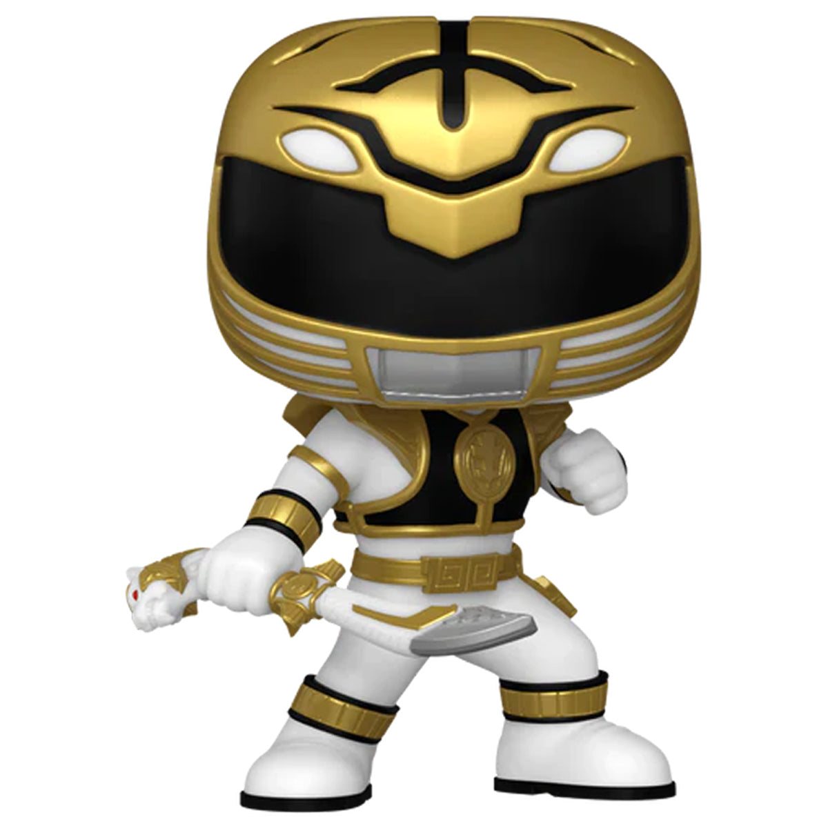 Buy Funko Pop Tv Mighty Morphin Power Ranger 30th White Ranger with Sword | Yallatoys.com