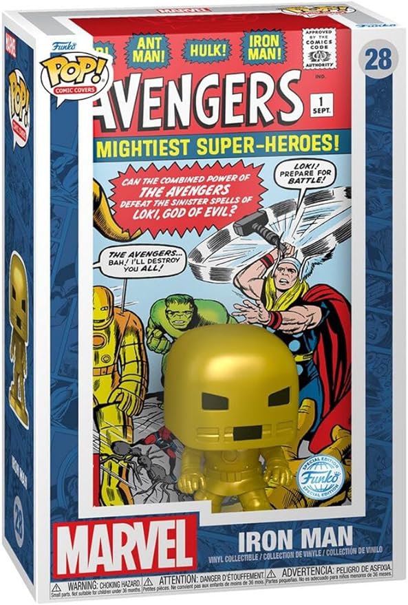 Buy Funko Pop Comic Cover Marvel Avengers No 1 Exc | Yallatoys.com