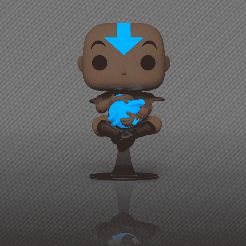 Buy Funko Pop Animation Avatar The Last Airbender Aang Floating Glow In Dark | Yallatoys.com