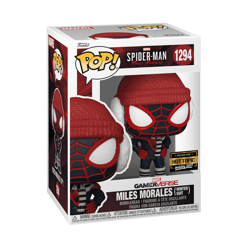Buy Funko Pop Marvel Miles Morales Winter Miles | Yallatoys.com