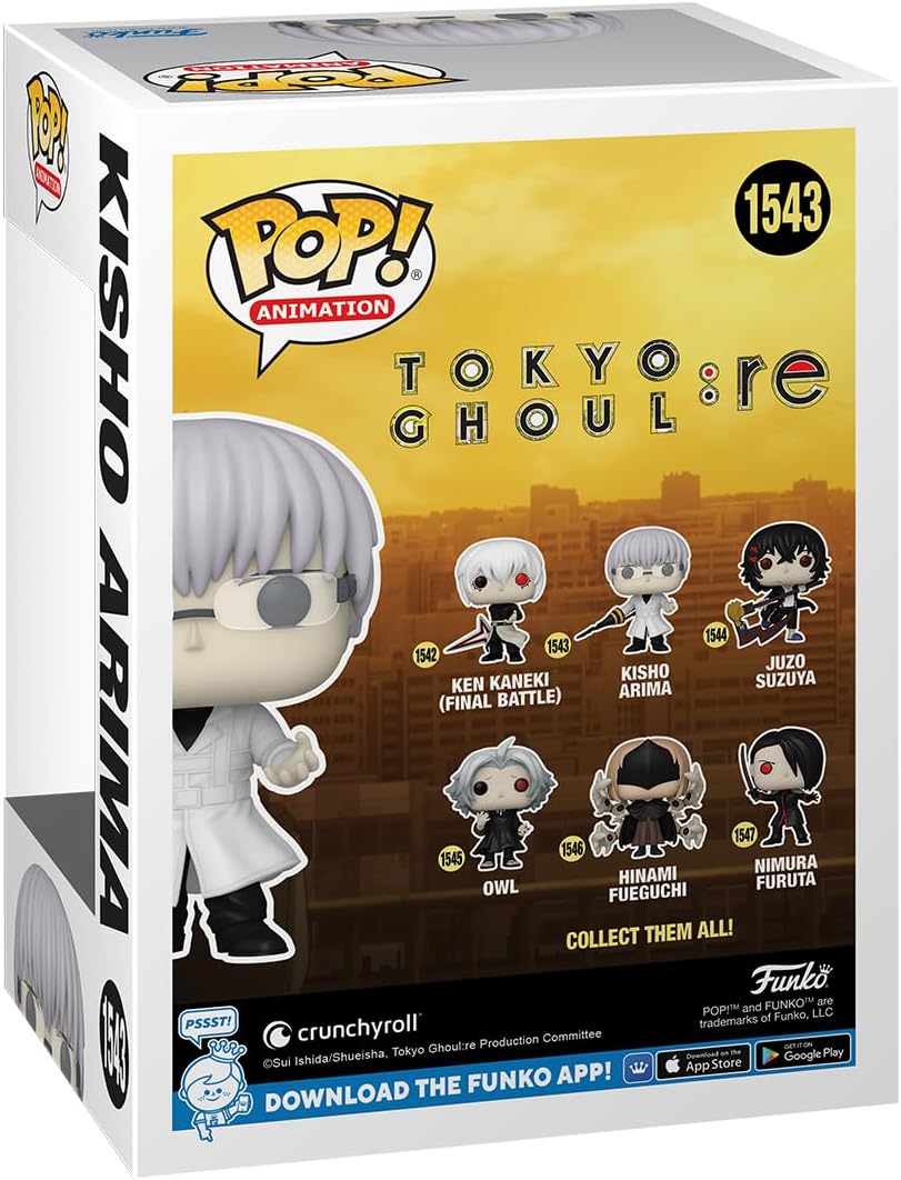 Buy Funko Pop Animation Tokyo Ghoul Kisho Arima | Yallatoys.com
