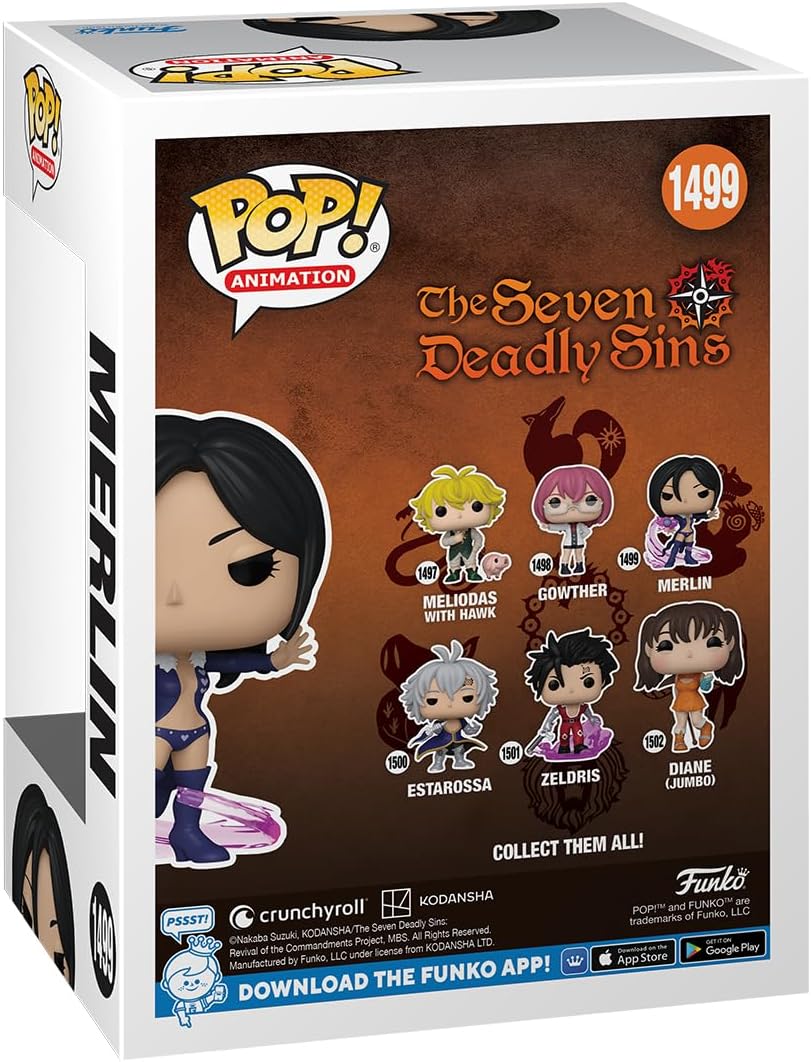 Buy Funko Pop Animation Seven Deadly Sins Merlin | Yallatoys.com