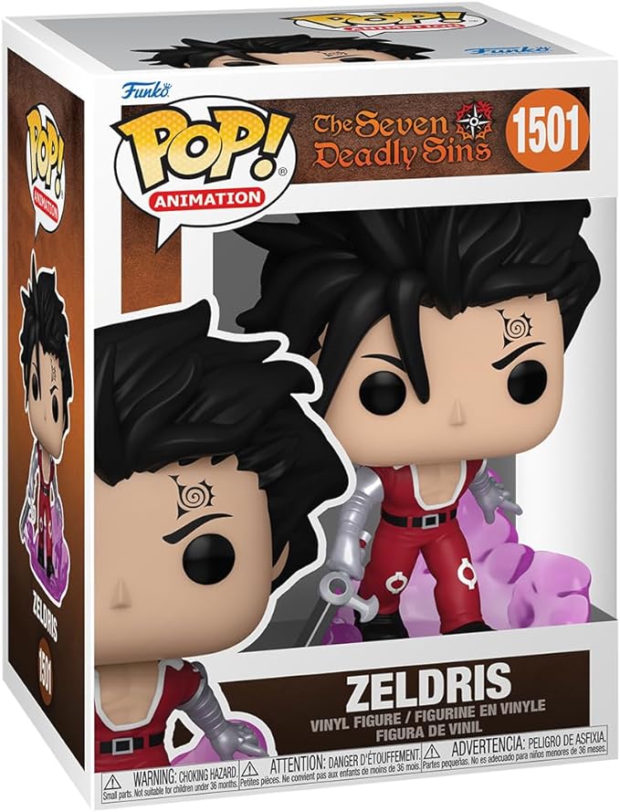 Buy Funko Pop Animation Seven Deadly Sins Zeldris | Yallatoys.com