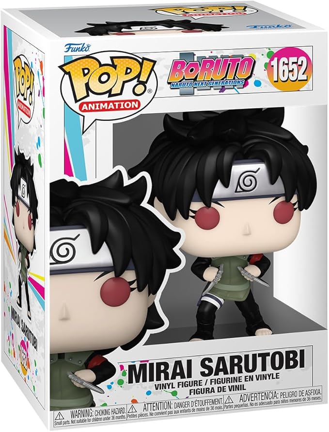Buy Funko Pop Animation Boruto Mirai Sarutobi | Yallatoys.com