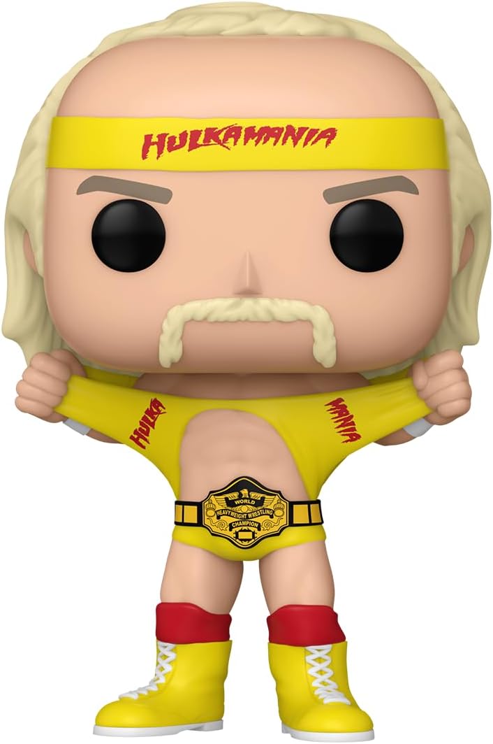 Buy Funko Pop WWE Hulkamania with Belt | Yallatoys.com