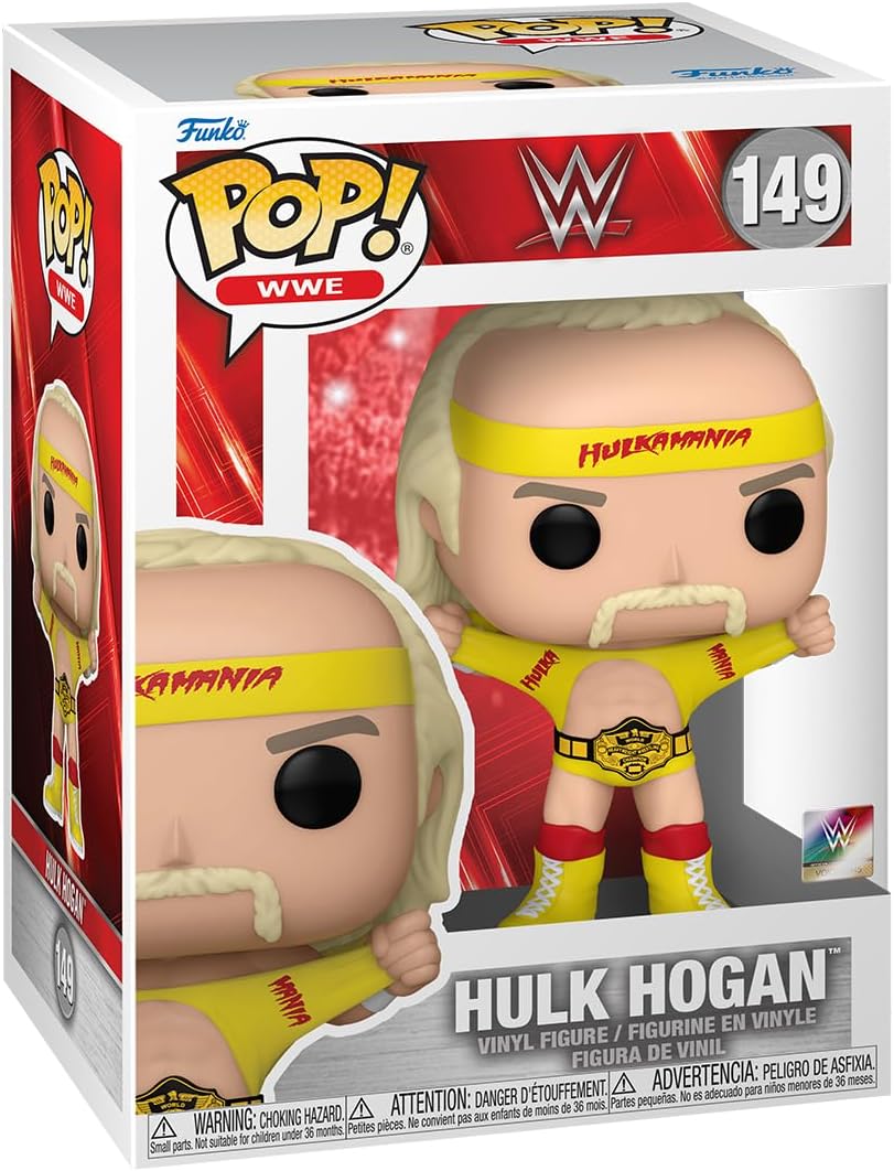 Buy Funko Pop WWE Hulkamania with Belt | Yallatoys.com