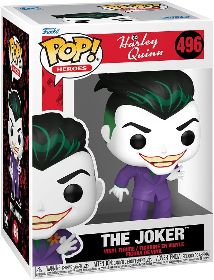 Buy Funko Pop HeroesHarley Quinn The Animated Series The Joker | Yallatoys.com