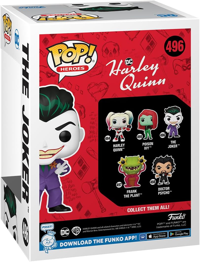 Buy Funko Pop HeroesHarley Quinn The Animated Series The Joker | Yallatoys.com