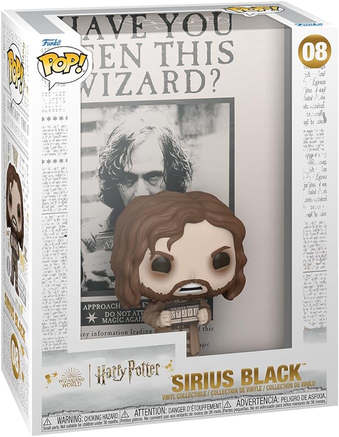 Buy Funko Pop Cover Harry Potter Prisoner of Azkaban Poster with Sirius Black | Yallatoys.com