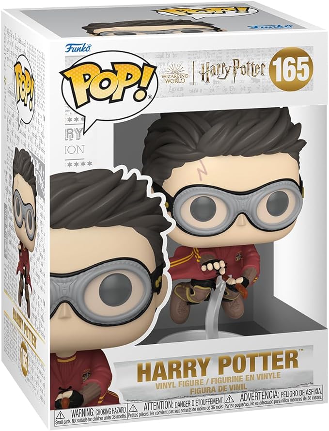Buy Funko Pop Movies Harry Potter Prisoner of Azkaban Harry Potter with Broom Quidditch | Yallatoys.com