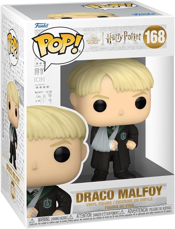 Buy Funko Pop Movies Harry Potter Prisoner of Azkaban Draco Malfoy with Broken Arm | Yallatoys.com