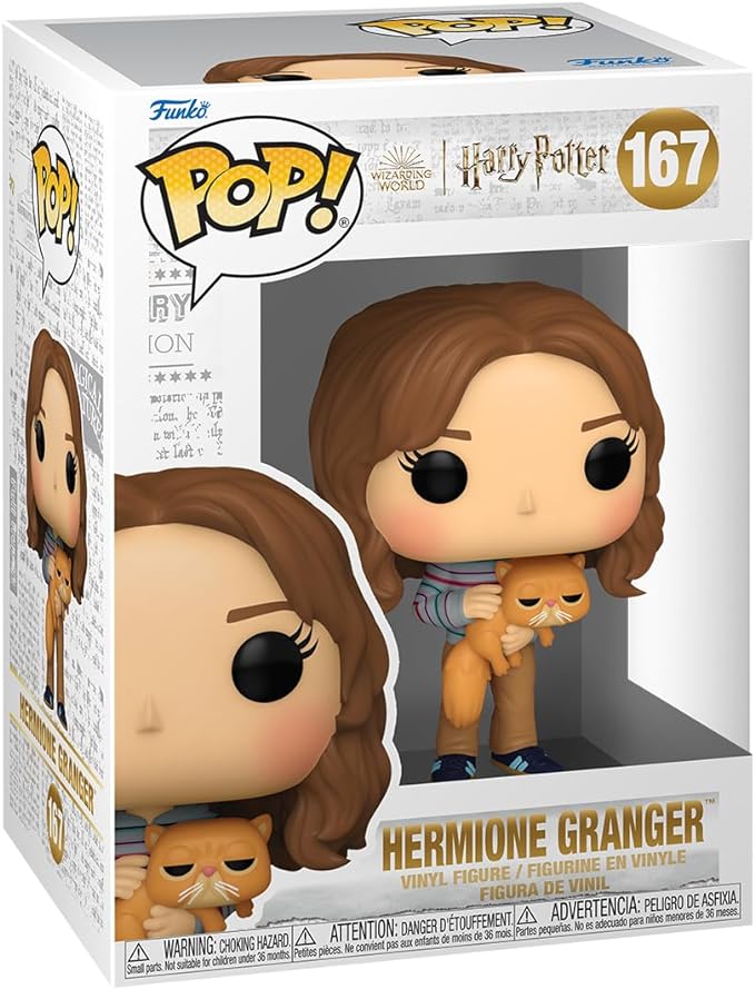 Buy Funko Pop Movies Harry Potter Prisoner of Azkaban Hermione Granger with Crookshanks | Yallatoys.com