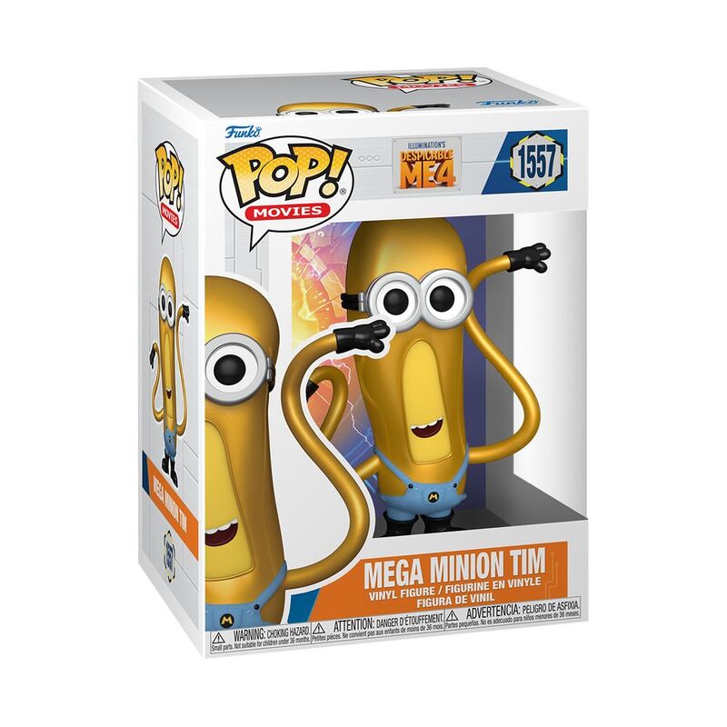 Buy Funko Pop Movies Despicable Me 4 Mega Minion Tim | Yallatoys.com