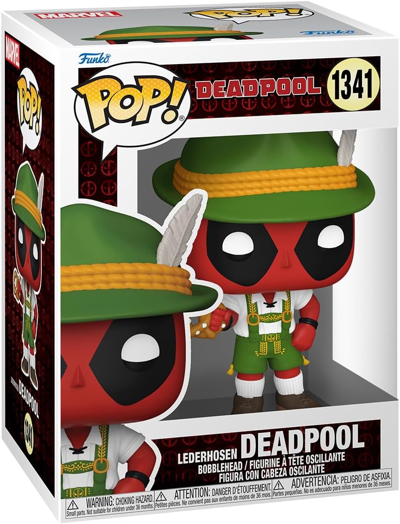 Buy Funko Pop Marvel Deadpool Lederhosen | Yallatoys.com
