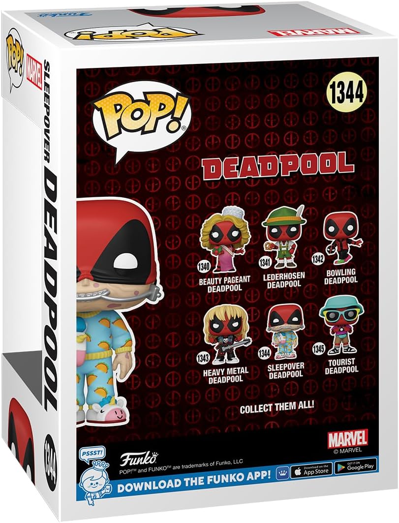 Buy Funko Pop Marvel Deadpool Sleepover | Yallatoys.com