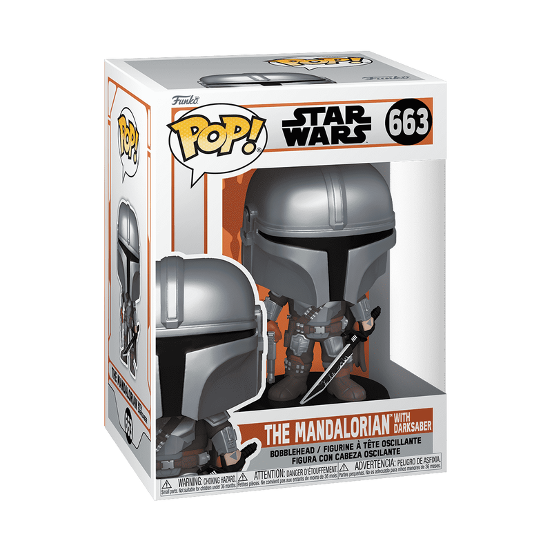 Buy Funko Pop Star Wars Mandalorian S9 The Mandalorian with Darksaber | Yallatoys.com