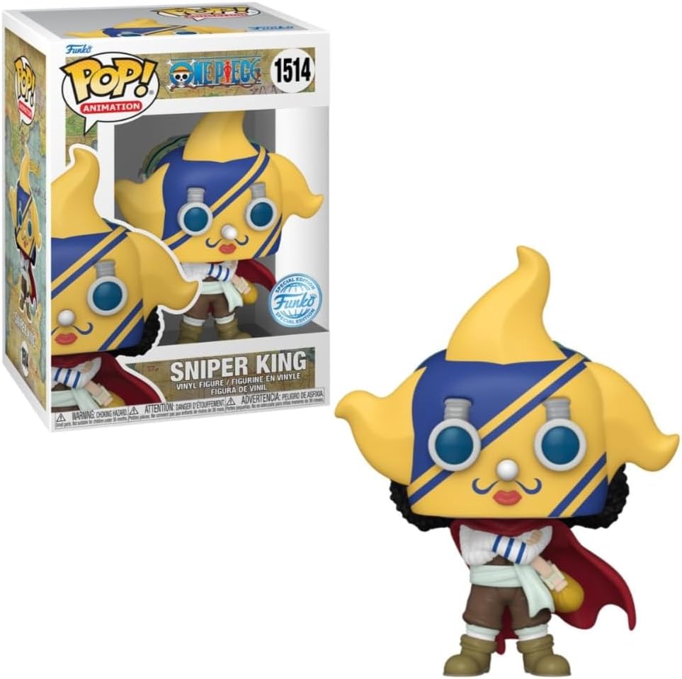 Buy Funko Pop Animation One Piece Sniper King with Chase | Yallatoys.com