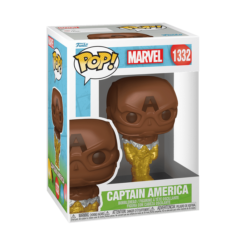 Buy Funko Pop Marvel Captain America Chocolate | Yallatoys.com