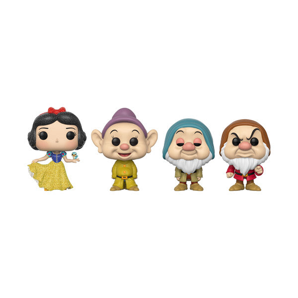 Buy Funko Pop Disney Snow White 4pack | Yallatoys.com