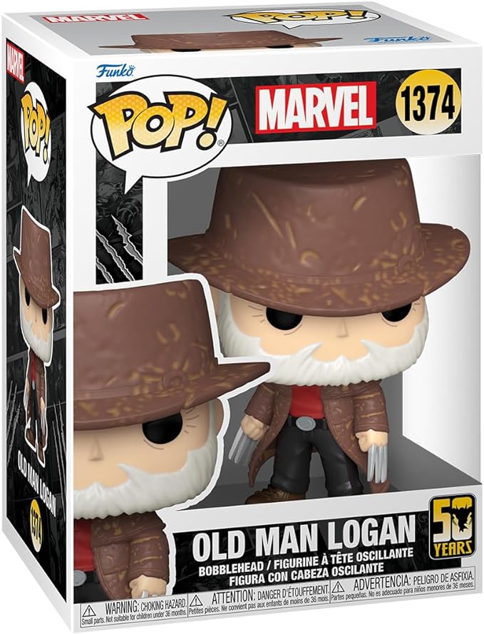 Buy Funko Pop Marvel Wolverine 50th Anniversary Old Man Logan | Yallatoys.com
